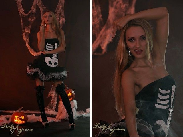 Black Halloween Lady!