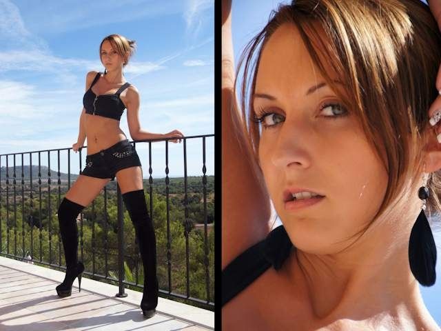 Black Dressed Lady!
