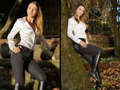 Leather Riding Boots and Riding Breeches